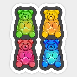 Gummy Bears Sticker